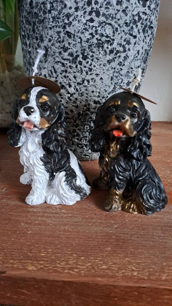 Cavalier King Charles Spaniel kaars/candle - Afbeelding 7