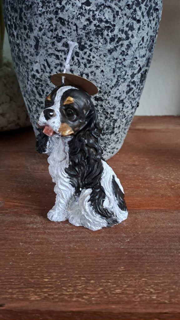 Cavalier King Charles Spaniel kaars/candle - Afbeelding 6