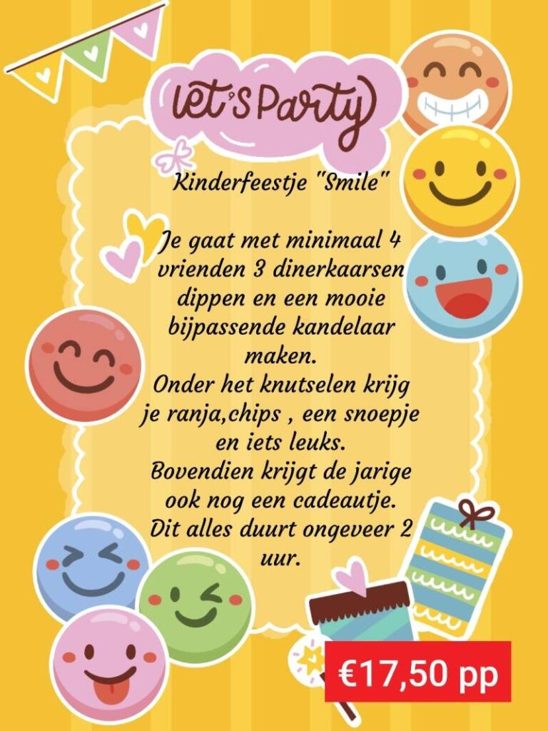 Kinderfeestje “Smile